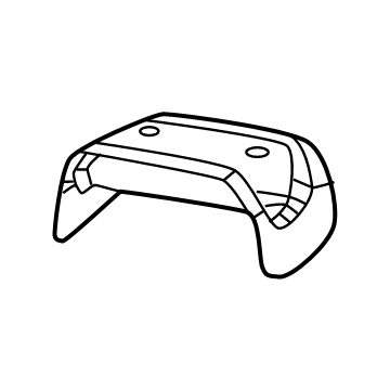 Dodge 68626676AA Center Reinforcement