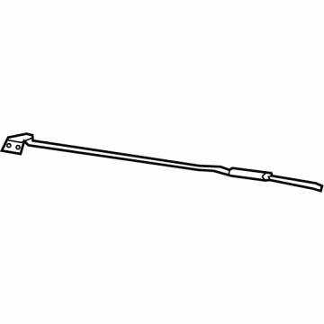Jeep 68293027AD Rod - Hood Propeller