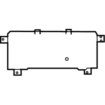 Chrysler 5179685AA Cluster Lens