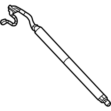 Jeep Trunk Lid Lift Support - 68342104AA