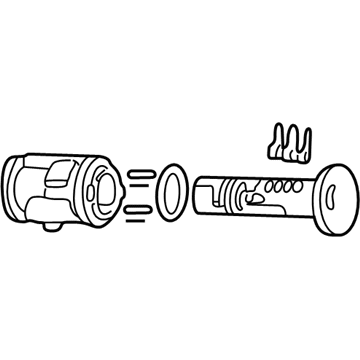 Chrysler 5083915AB Lock Cylinder