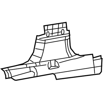 Chrysler 1XW70DX9AF Center Pillar Trim