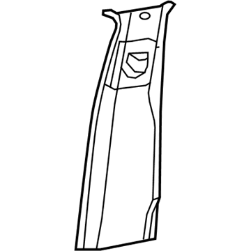 Chrysler 1XW64DX9AI Center Pillar Trim