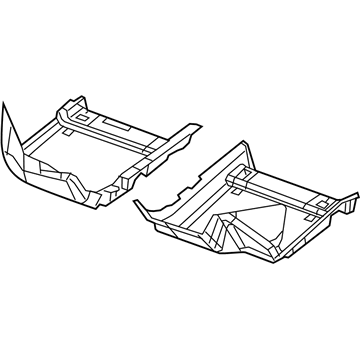 Chrysler 1UX44DX9AC Front Carpet