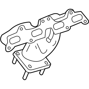 Jeep Wrangler Exhaust Manifold - 53013263AC