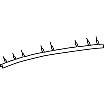 Jeep 55360714AB Hood Front Seal