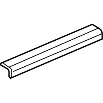 Mopar UM63BD1AC Scuff Plate, Light Gray, Rear Driver Side