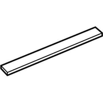 Mopar 68082551AA Scuff Plate, Front