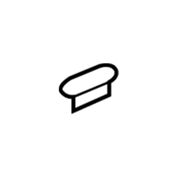 Mopar 6505670AA Wheelhouse Cover Retainer, Front, Plastic Mopar 6505670AA Wheelhouse Cover Retainer, Front, Plastic