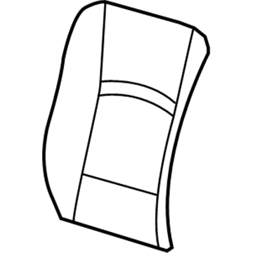 Dodge 1NM75DK2AA Seat Back Cover