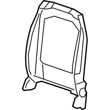 Dodge 68050474AB Seat Back Frame