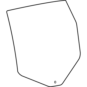 Jeep 68104620AC Door Glass