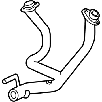 Jeep 52101093AB Front Pipe