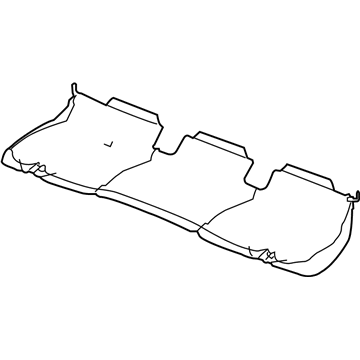 Dodge 5159150AB Cushion Frame