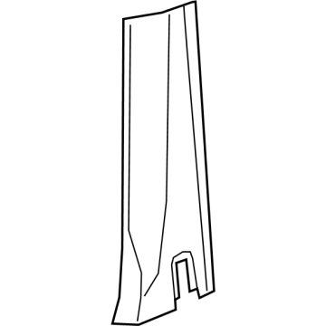 Ram 6EK58LC5AC Lower Center Pillar Trim
