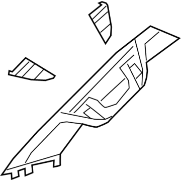 Ram 6BN44BD1AI Windshield Pillar Trim