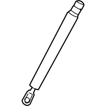 Dodge Viper Trunk Lid Lift Support - 68033127AA