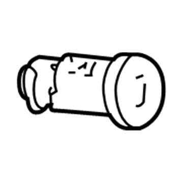 Dodge 5011040AA Lock Cylinder