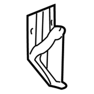 Dodge 55077704AA Bumper Assembly Mount Bracket