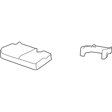 2014 Dodge Journey Seat Cushion - 68100253AA