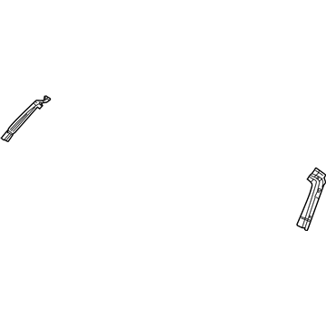 Mopar 5140598AA Hinge Pillar, Front Outer Passenger Side