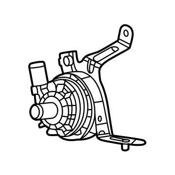 Jeep Wrangler Water Pump - 68631045AA