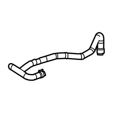 Jeep Wrangler Radiator Hose - 68429475AA