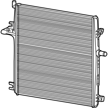 Jeep 68568795AA Auxiliary Radiator