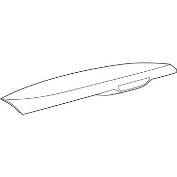 Jeep 68086312AG Spoiler