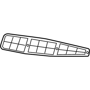 Mopar 5058323AA Screen, Front Mopar 5058323AA Screen, Front