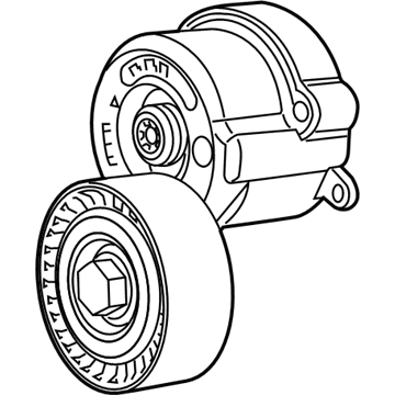 Jeep Belt Tensioner - 68201164AA
