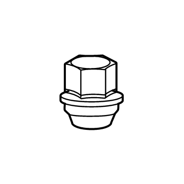 Dodge 6509873AA Wheel Nut
