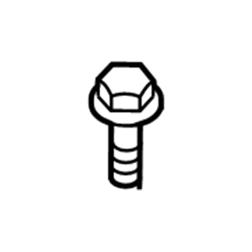 Jeep 6104368AA Upper Tie Bar Screw