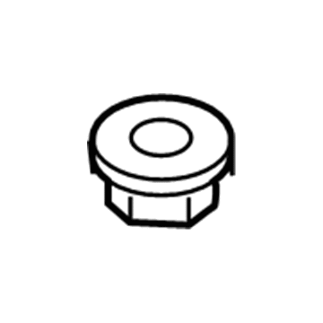 Jeep 6101696 Tow Hook Nut