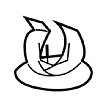 Chrysler 5096425AA Shroud Clip