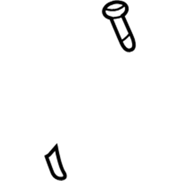 Dodge 6504893AA Buckle End Bolt