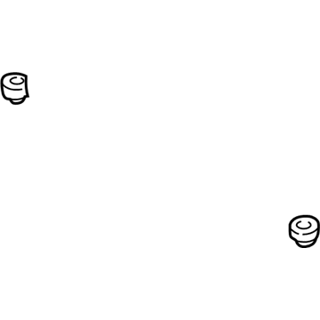 Dodge 55255703AB Upper Tie Bar Isolator