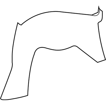 Dodge 6BT58DX9AA Upper Trim Panel