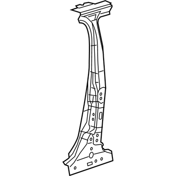 Jeep 68340150AB Center Pillar