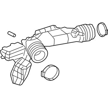 2018 Jeep Wrangler Air Intake Coupling - 68257027AD
