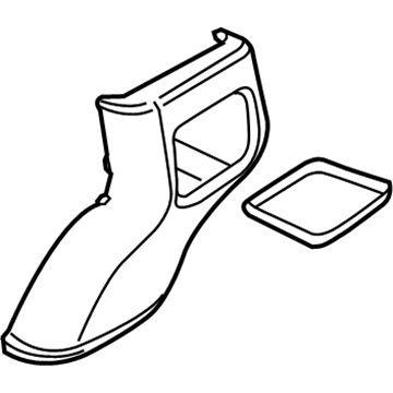 Mopar 1WV01DX9AD Rear Cover, Black/Gray Mopar 1WV01DX9AD Rear Cover, Black/Gray