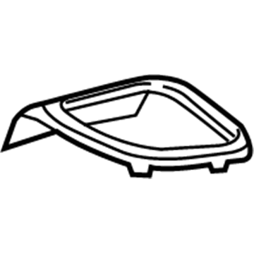 Dodge 1SV35JXPAD Bezel