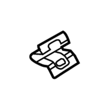 Mopar 68085677AA Windshield Pillar Trim Retainer