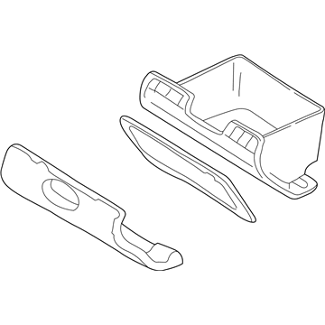 Dodge Durango Glove Box - 5GM73XTMAE