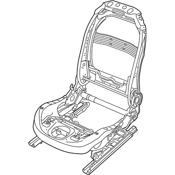 Jeep 68260534AC Seat Back Frame