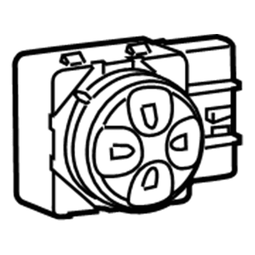 Jeep 68516077AA Lumbar Switch