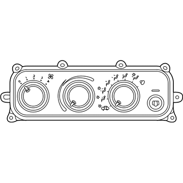Chrysler 4698199AG Heater Control