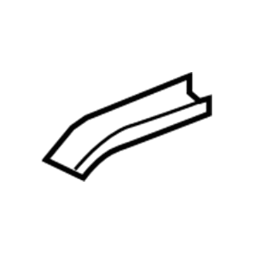 Jeep 55361310AB Upper Molding