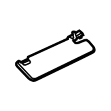 Jeep Sun Visor - 5KE42XDVAI