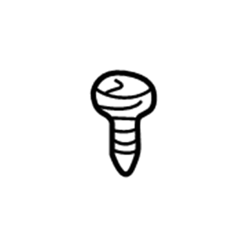 Dodge 6028931 Engine Lid Screw